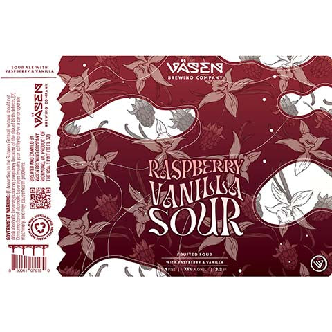 Vasen Raspberry Vanilla
