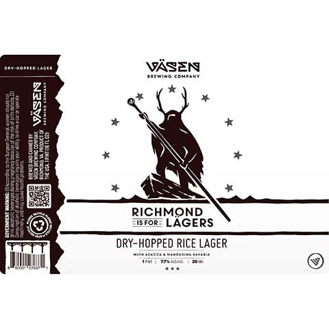 Vasen Richmond is for Lagers