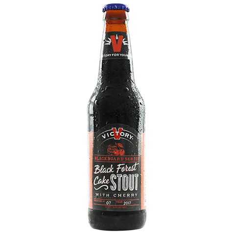 Victory Blackboard Series #7 - Black Forest Cake Stout With Cherry
