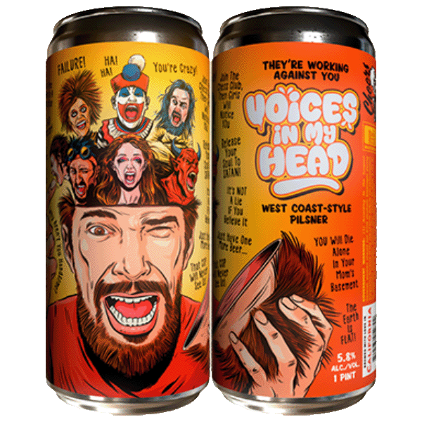 Paperback Voices in My Head WC Pilsner / ヴォイセズ インマイヘッド