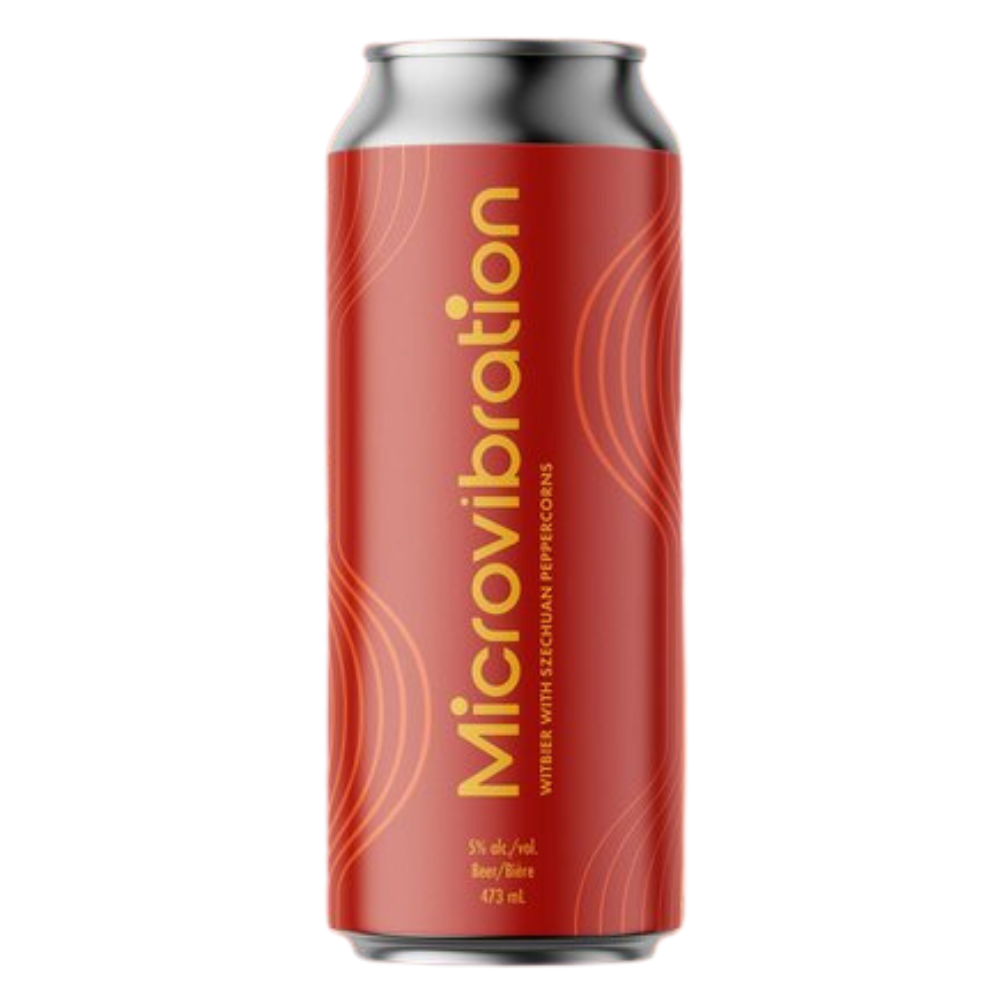 Cabin Brewing Microvibration Witbier w/Szechuan Peppercorns