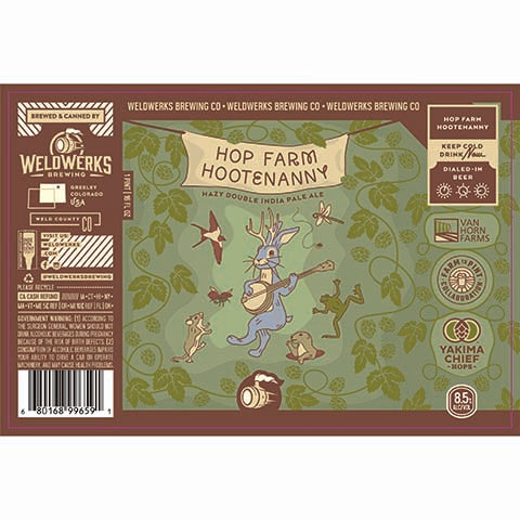 Weldwerks Hop Farm Hootenanny Hazy
