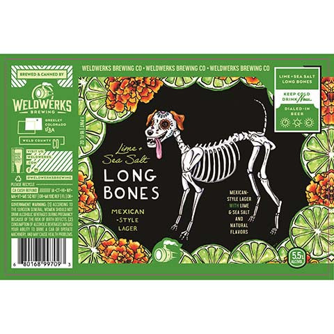 Weldwerks Lime Sea Salt Long Bones