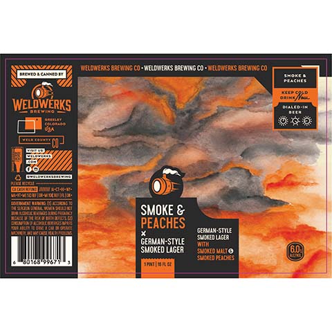 Weldwerks Smoke & Peaches Smoked