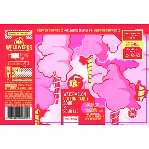 Weldwerks Watermelon Cotton Candy