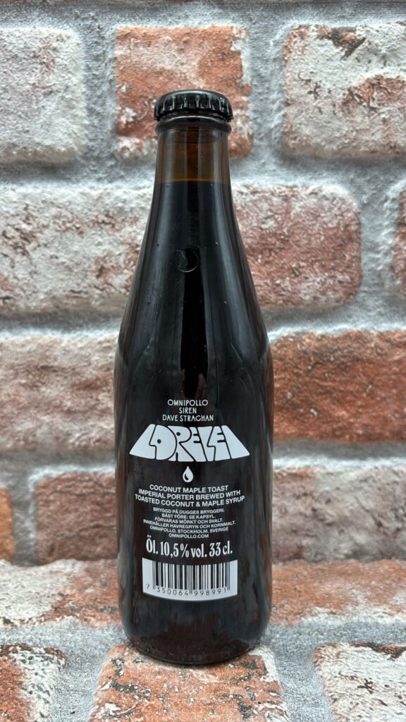 Omnipollo Lorelei Coconut Maple Toast Imperial