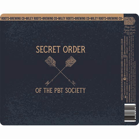 Wiley Roots Secret Order of the PBT Society