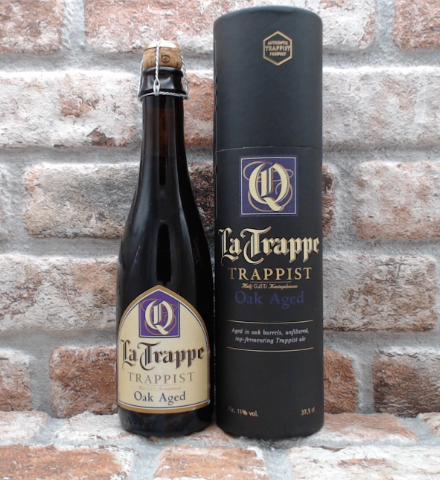 La Trappe Quadrupel Oak Aged Batch 45 - Met koker 2022