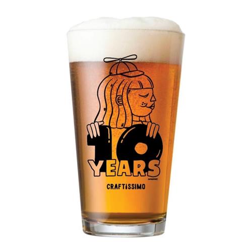 10th Anniversary Pint Glass