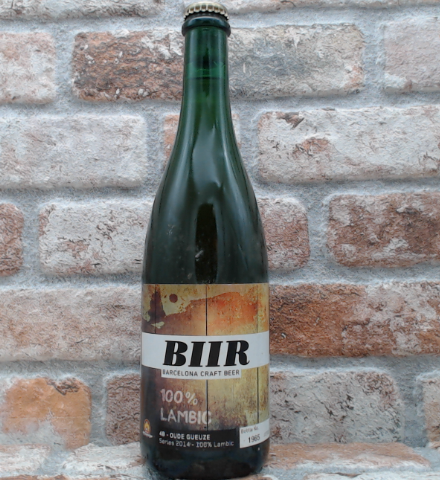 BIIR Barcelona Craft Beer 100% Lambic Oude geuze 2014 Lambiek/Geuze