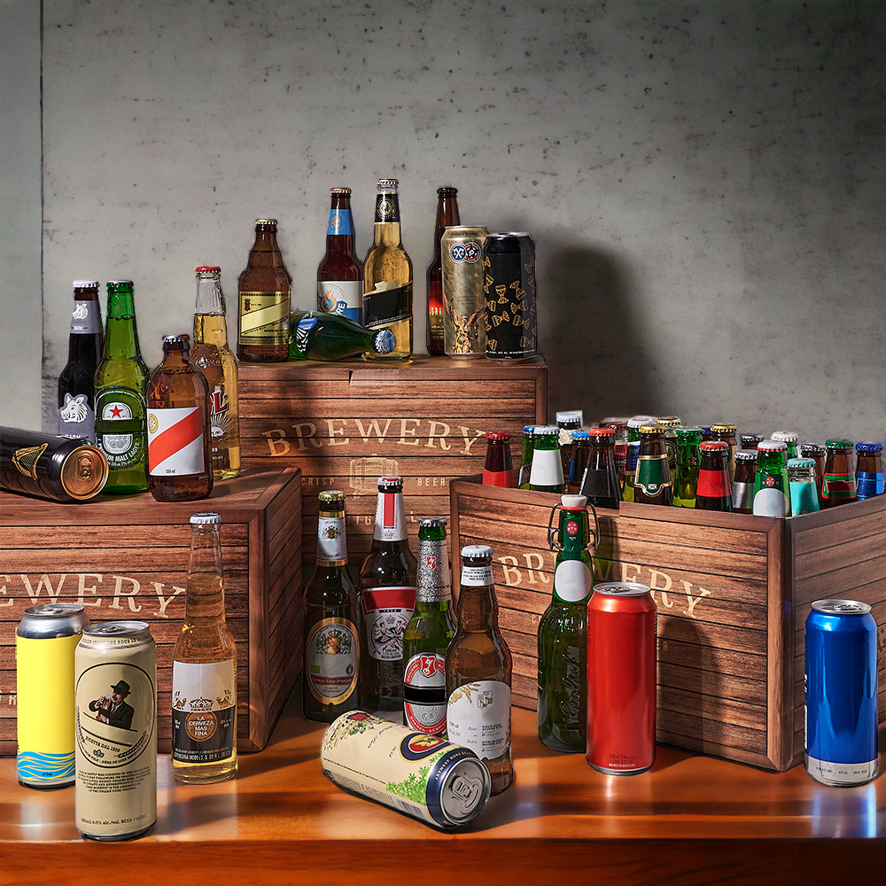 "A Beer for Every Year" Gift Basket