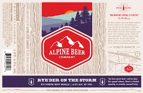 Alpine Brewing Rye'der on the Storm 22oz