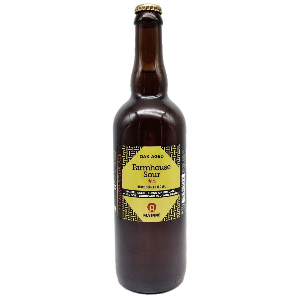 Alvinne Farmhouse Sour 5 - Moscatel, red wine & Porto BA