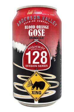 Highway 128 Blood Orange Gose 12oz