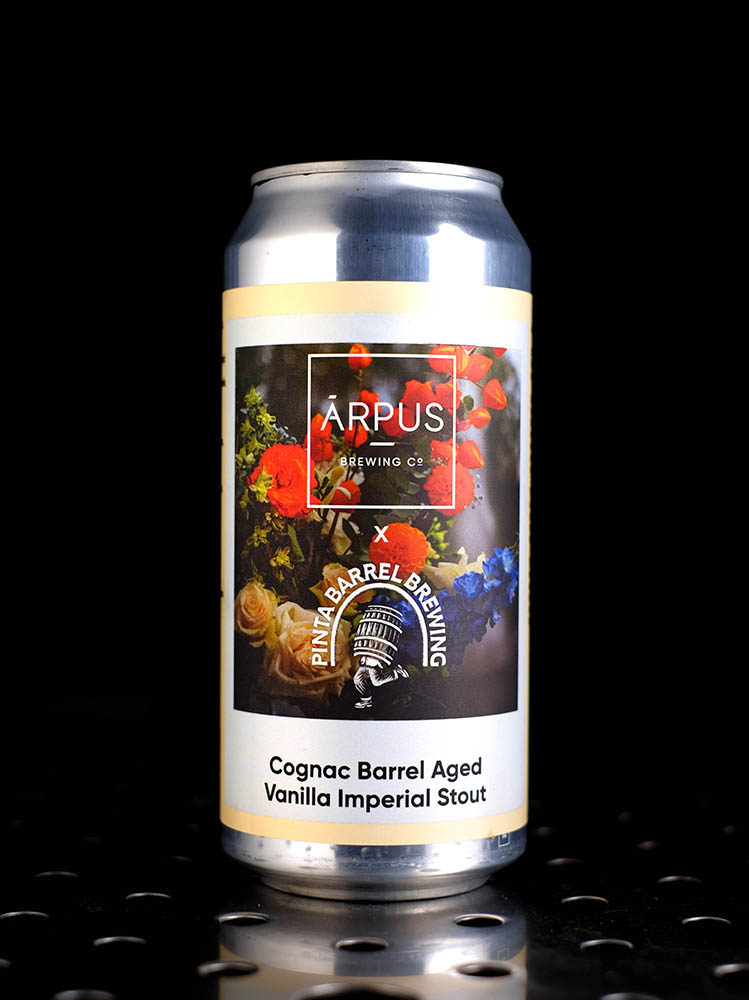 Arpus x Pinta | Cognac Barrel Aged Vanilla Stout | Imperial Stout Vanille BA Cognac | 13%