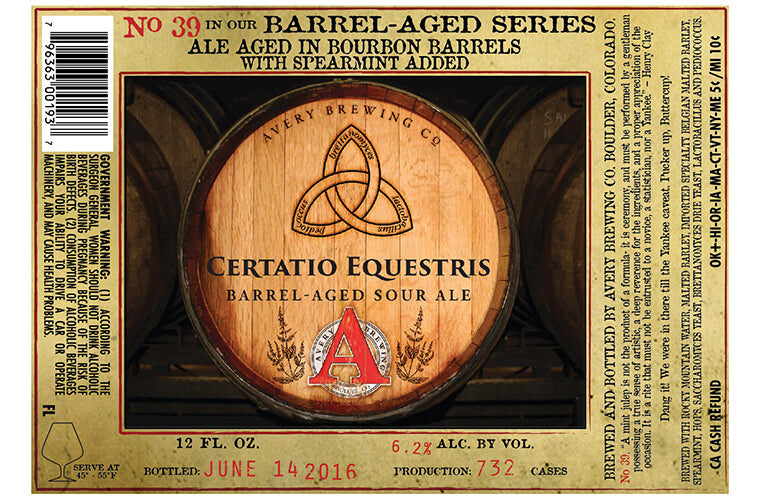 Certatio Equestris No 38 12oz