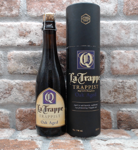 La Trappe Quadrupel Oak Aged Batch 36 - Met koker 2019