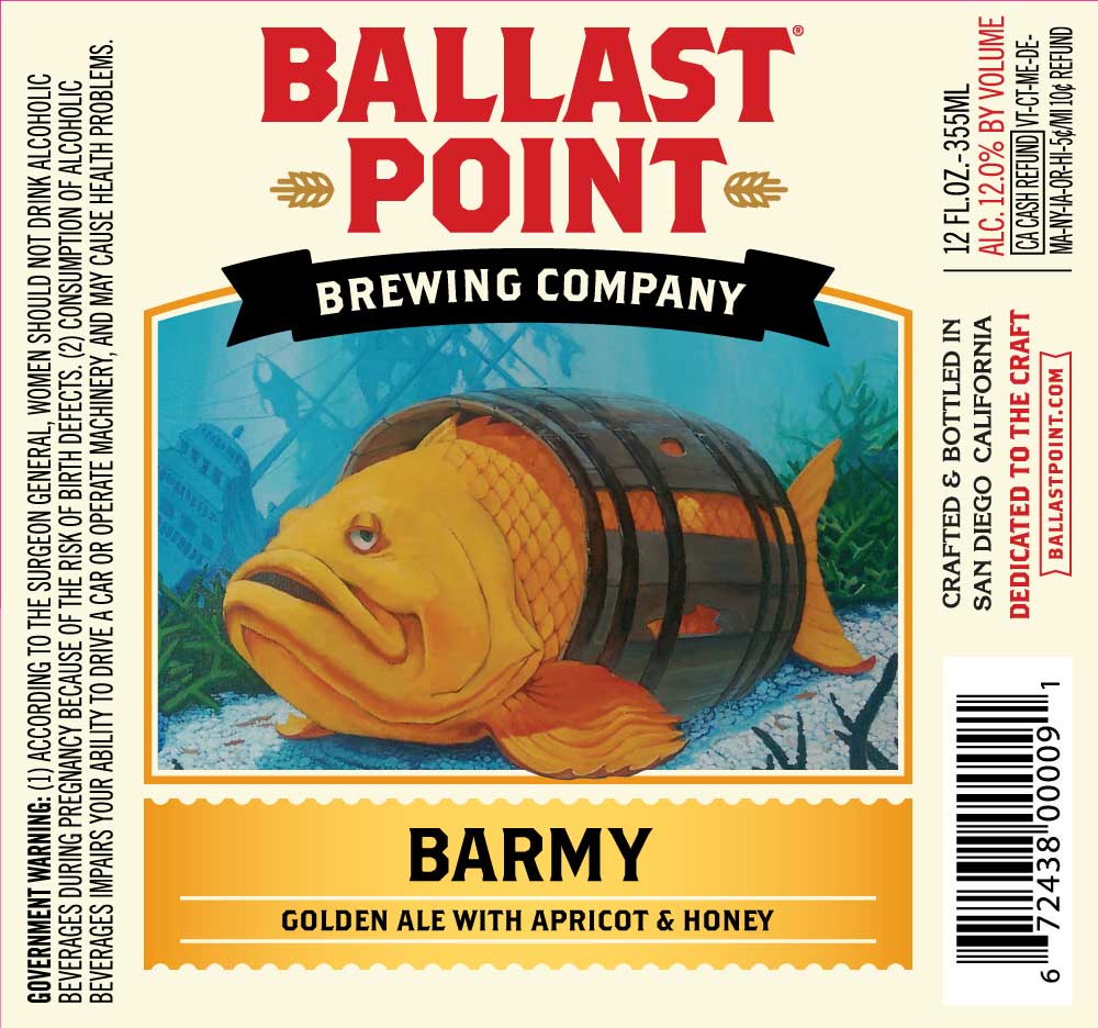 Point Barmy Apricot Ale 6 pack