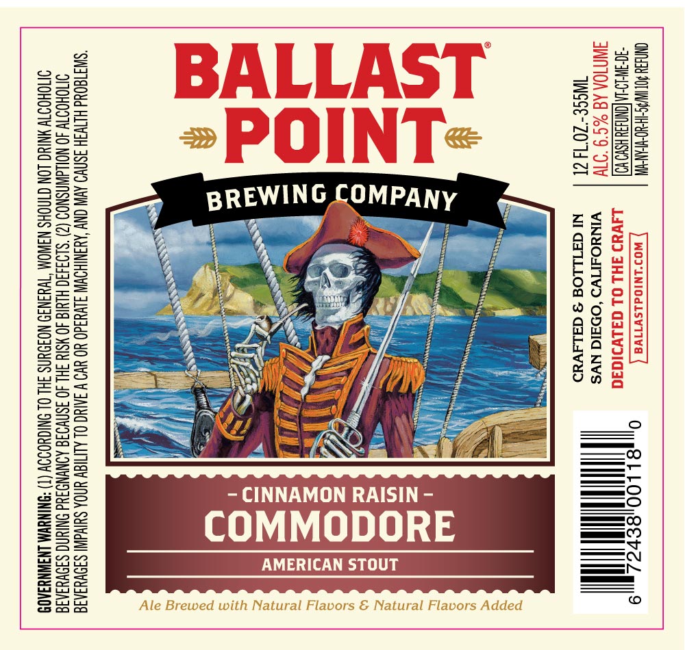 Point Cinnamon Raisin Commodore 12oz