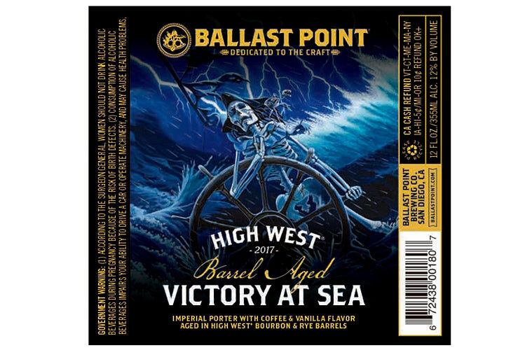 Point High West Barrel Aged Victory At Sea 12oz