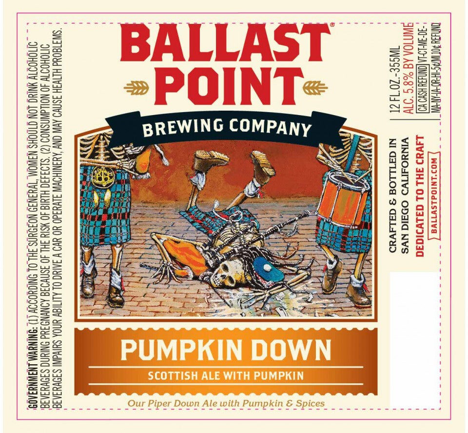 Point Pumpkin Down 6 pack