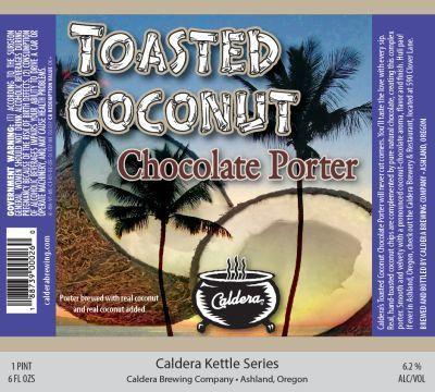 Caldera Toasted Coconut Chocolate