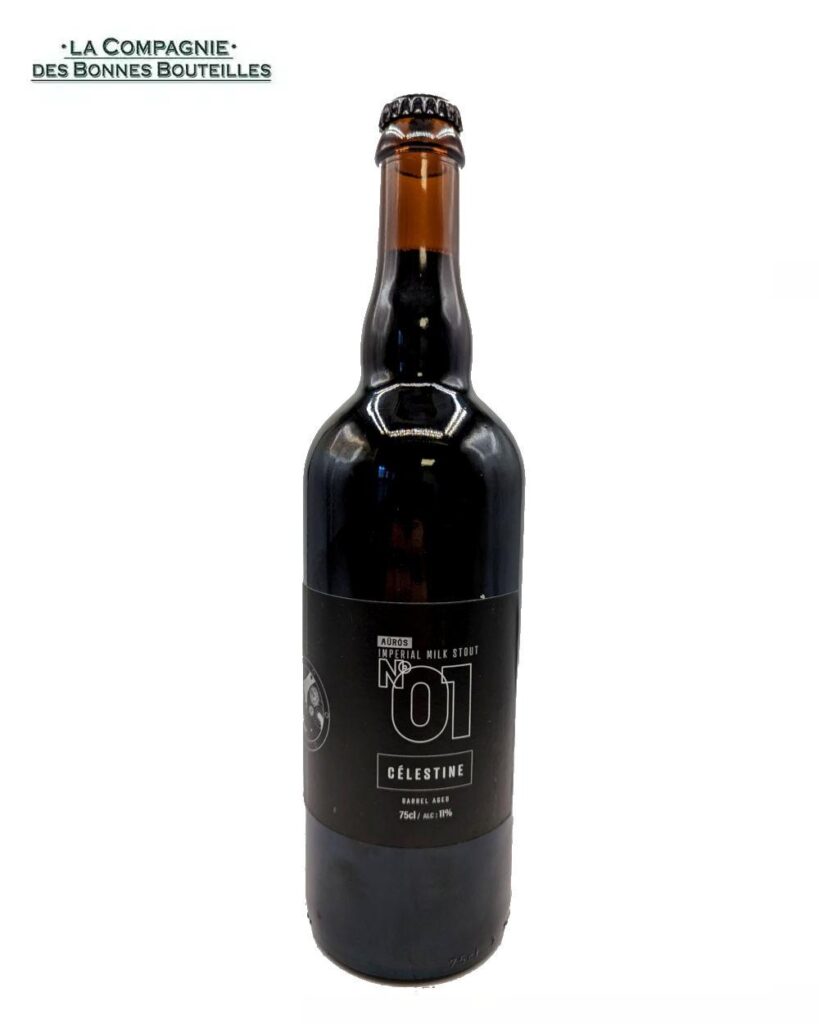 Bière Auros - N°1 Célestine - Imperial Milk Stout - - VP