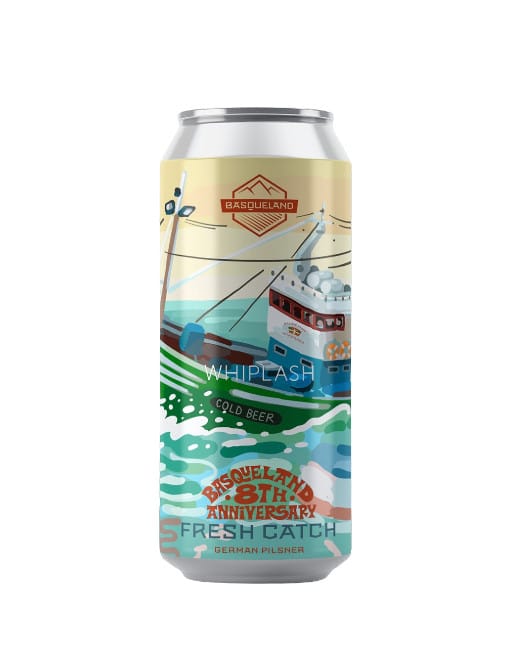 Bière Brasserie Basqueland - Fresh Catch - Pils - Collab Whiplash