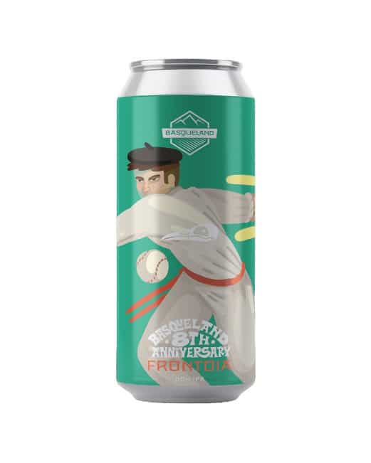 Bière Brasserie Basqueland - Frontoia - IPA - Collab Débauche