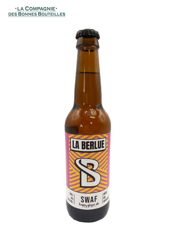 Bière La Berlue SWAF Hoppy Ginger ale VP