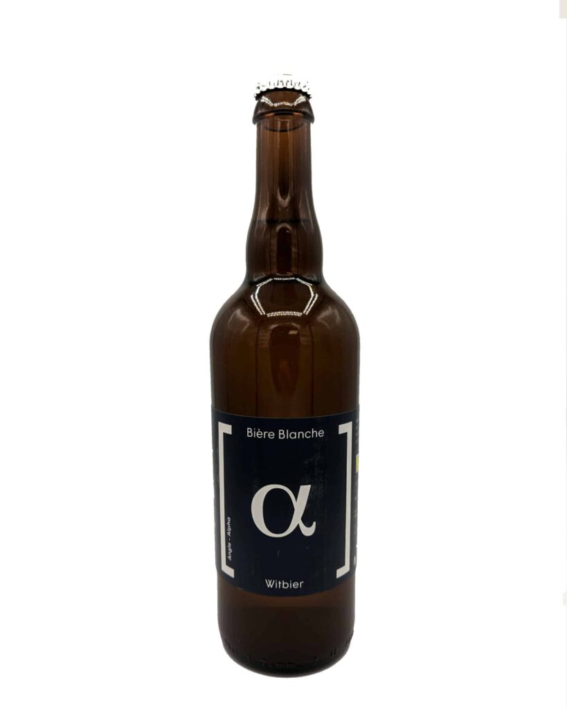 Bière - Brasserie Que d'Ale - Alpha - Bière Blanche - - VP