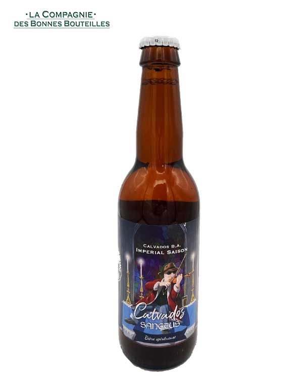 Bière Piggy brewing - Sanctus - Imperial saison calvados VP