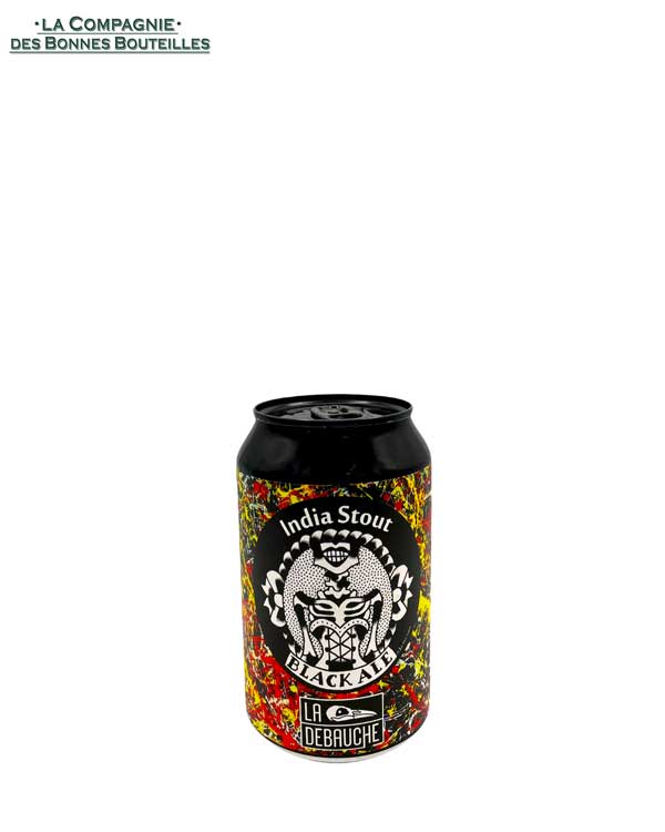 Bière La Débauche - black ale - Indian Stout