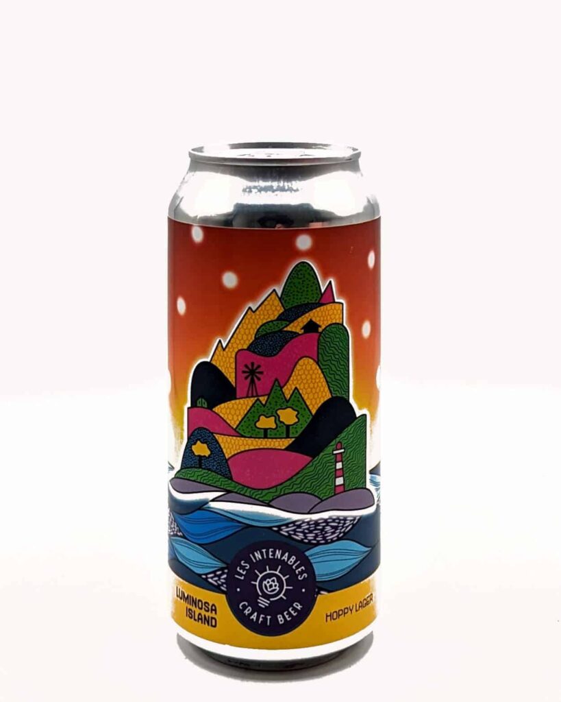 Bière Les Intenables - Luminosa island - Hoppy Lager