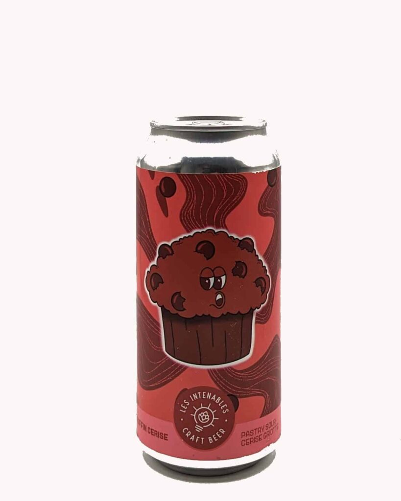 Bière Les Intenables - Muffin Cerise - Pastry Sour