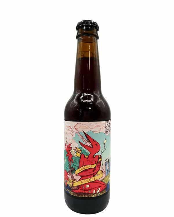Bière La Débauche - Cognac Barrel - Barley Wine cognac - - VP