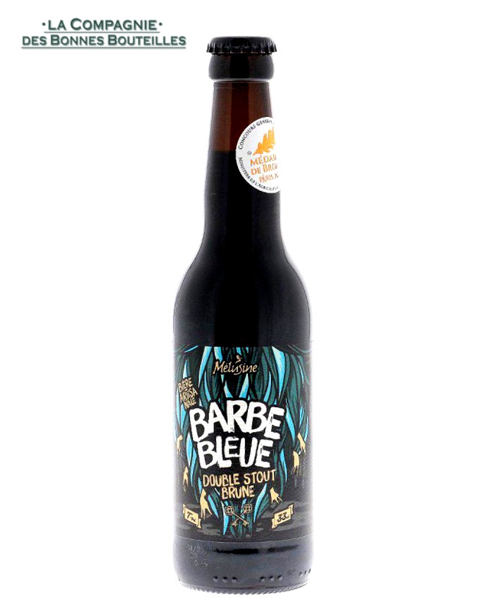 Bière Mélusine barbe bleue brune VP