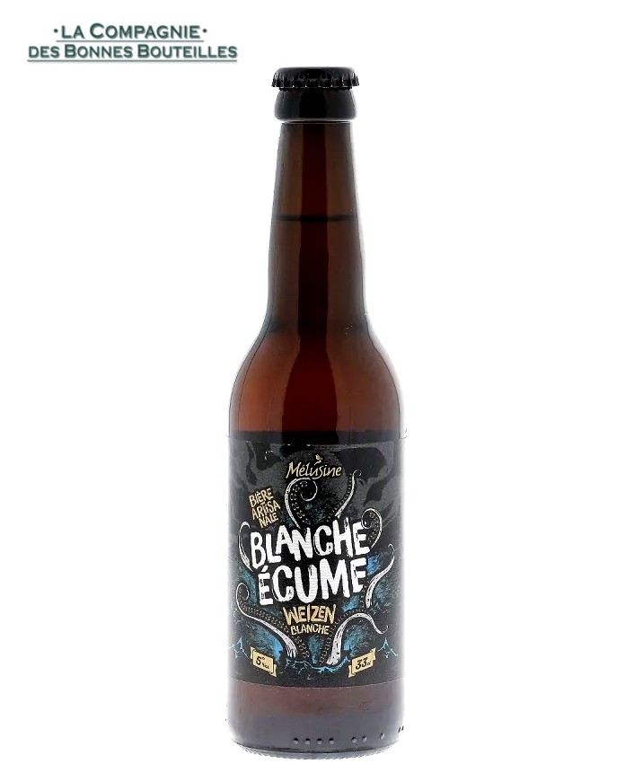 Bière Mélusine blanche écumes VP
