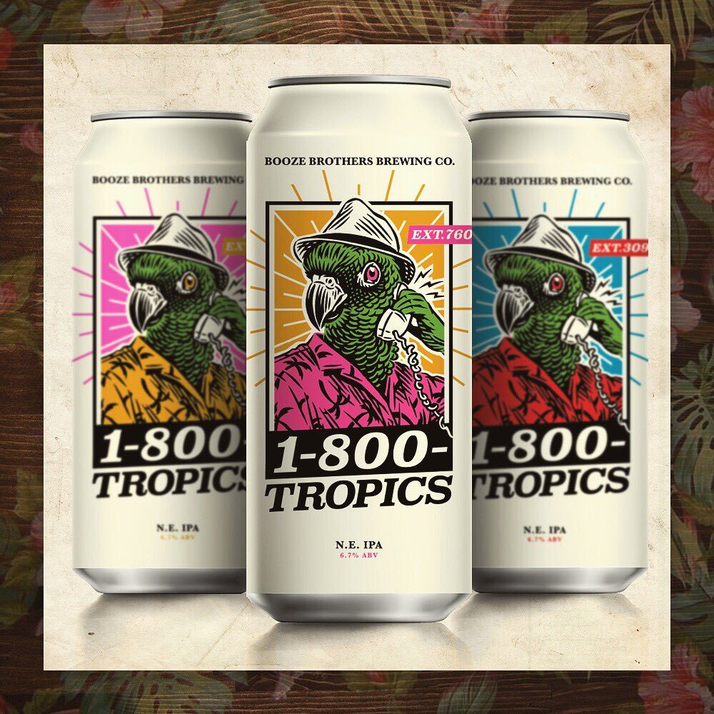 1800 Tropics N.E. IPA 4 pack