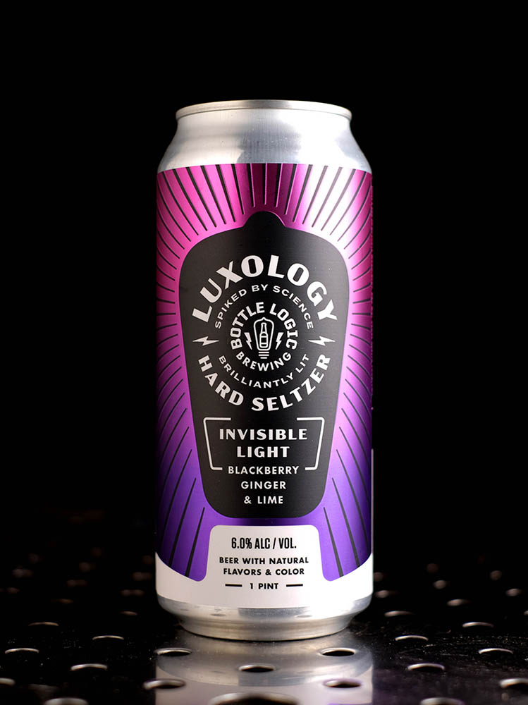 Logic | Invisible Light | Hard Seltzer Moscow Mule Mûre | 6%