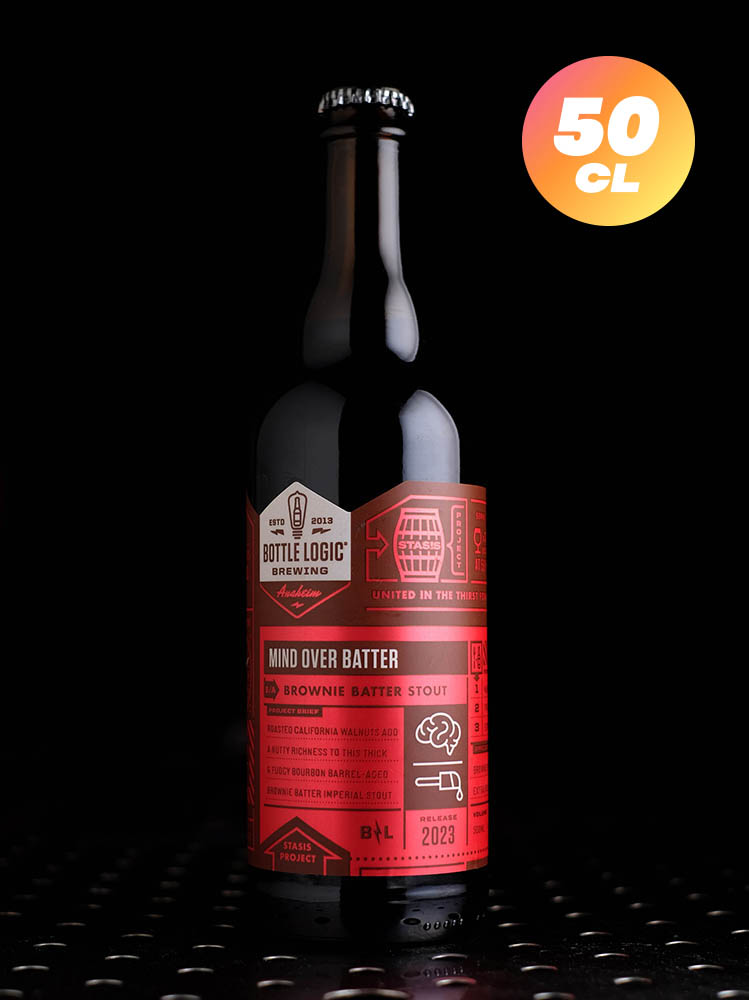 Logic | Mind Over Batter 2023 | Imperial Stout Walnut Brownie BA Bourbon | 12%