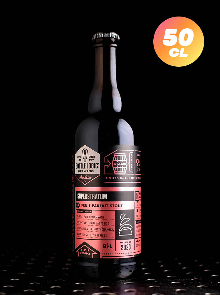 Logic | Superstratum 2023 | Imperial Breakfast Stout Vanille Granola Fruits Rouges | 12,5%