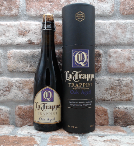 La Trappe Quadrupel Oak Aged Batch 44 - Met koker 2022