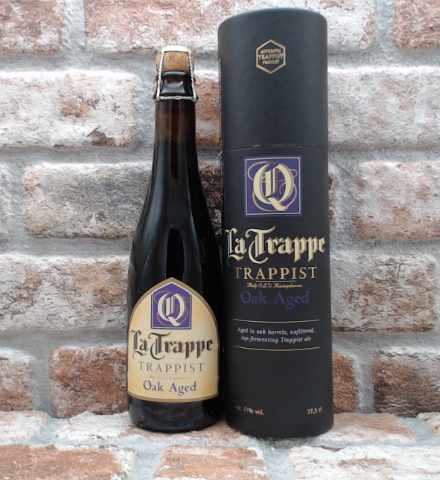 La Trappe Quadrupel Oak Aged Batch 39 - Met koker 2020