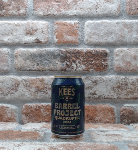Brouwerij Kees Barrel Project Quadrupel 2024 2024
