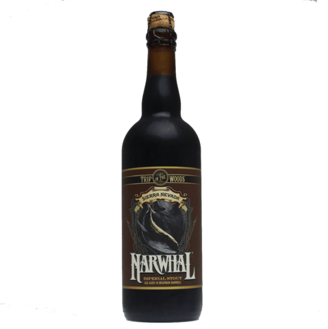 Sierra Nevada Trip in the Woods Narwhal Imperial Stout Aged in Bourbon Barrels