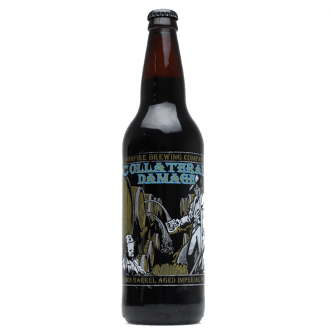 Ironfire Collateral Damage Barrel Aged Imperial Porter 2013