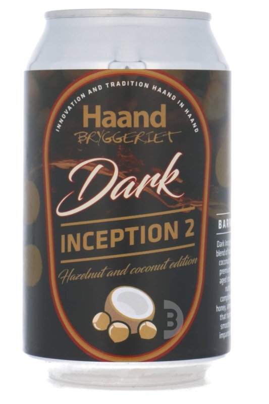 Dark Inception #2 Hazelnut and Coconut Edition