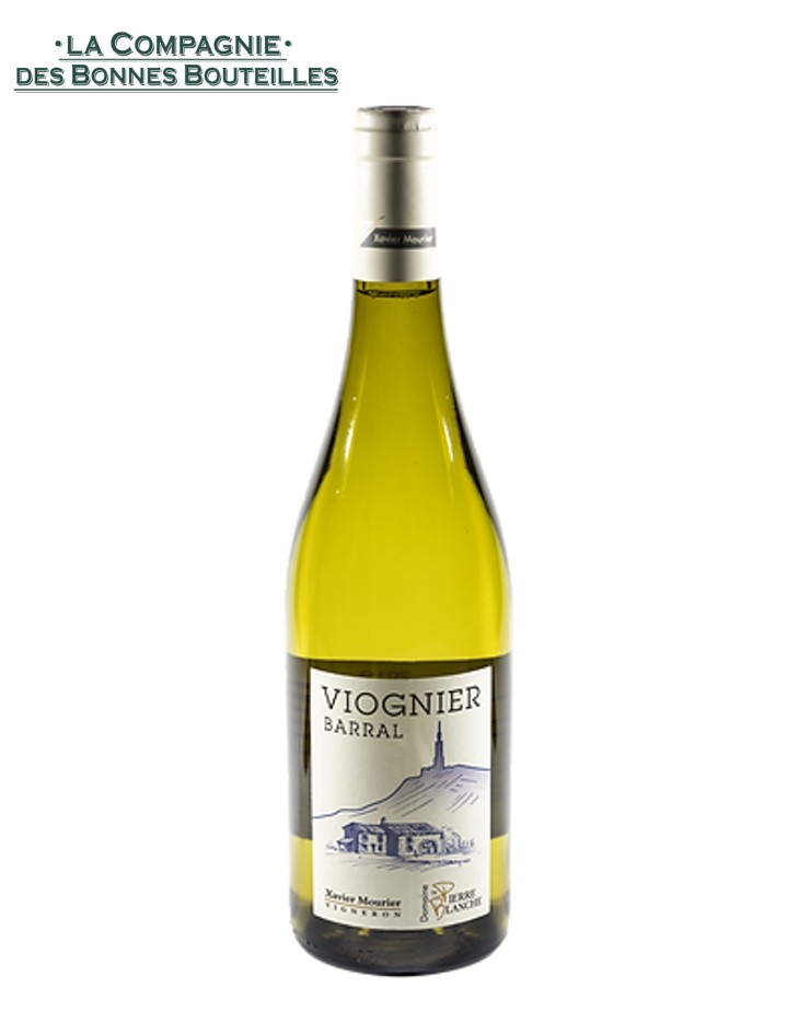 vin blanc Pierre Blanche - Viognier- Barral 2020 - Collines Rhodaniennes
