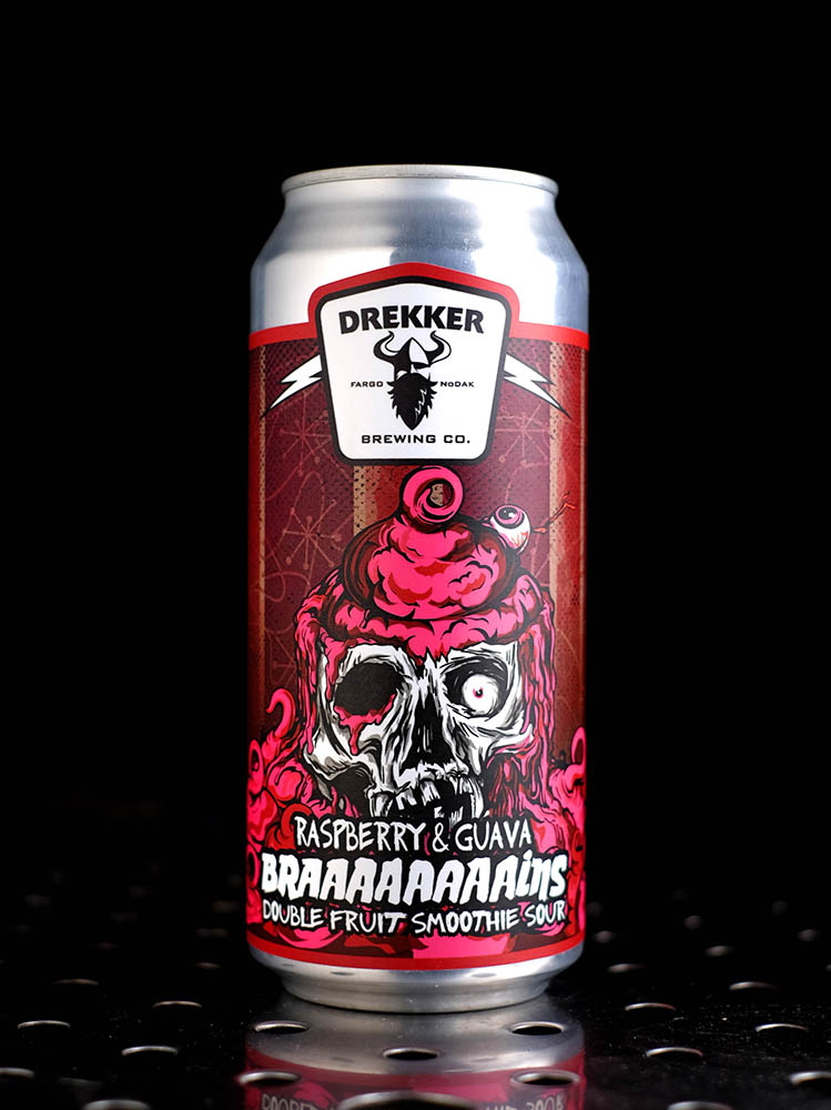 Drekker | Braaaaaaaains – Raspberry & Guava | Smoothie Sour Framboise Goyave Vanille | 6,1%